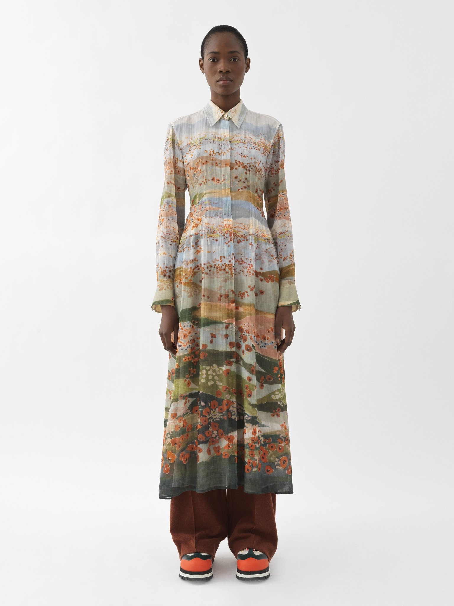 LONG SHIRT DRESS - 2