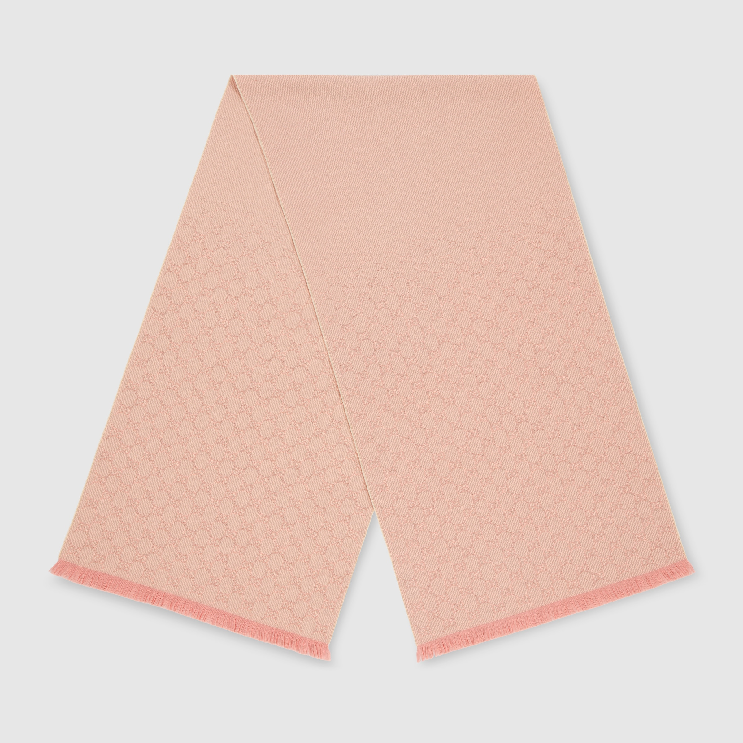 GG wool scarf - 2