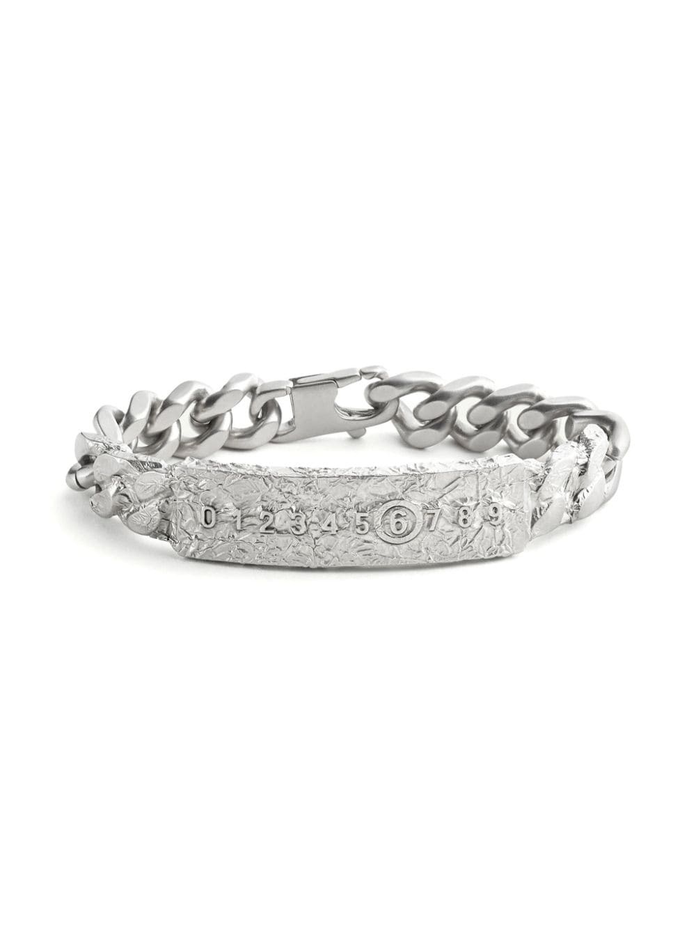 MM6 Maison Margiela Foil silver-plated bracelet | REVERSIBLE MM6 Maison Margiela Foil silver-plated bracelet | REVERSIBLE
