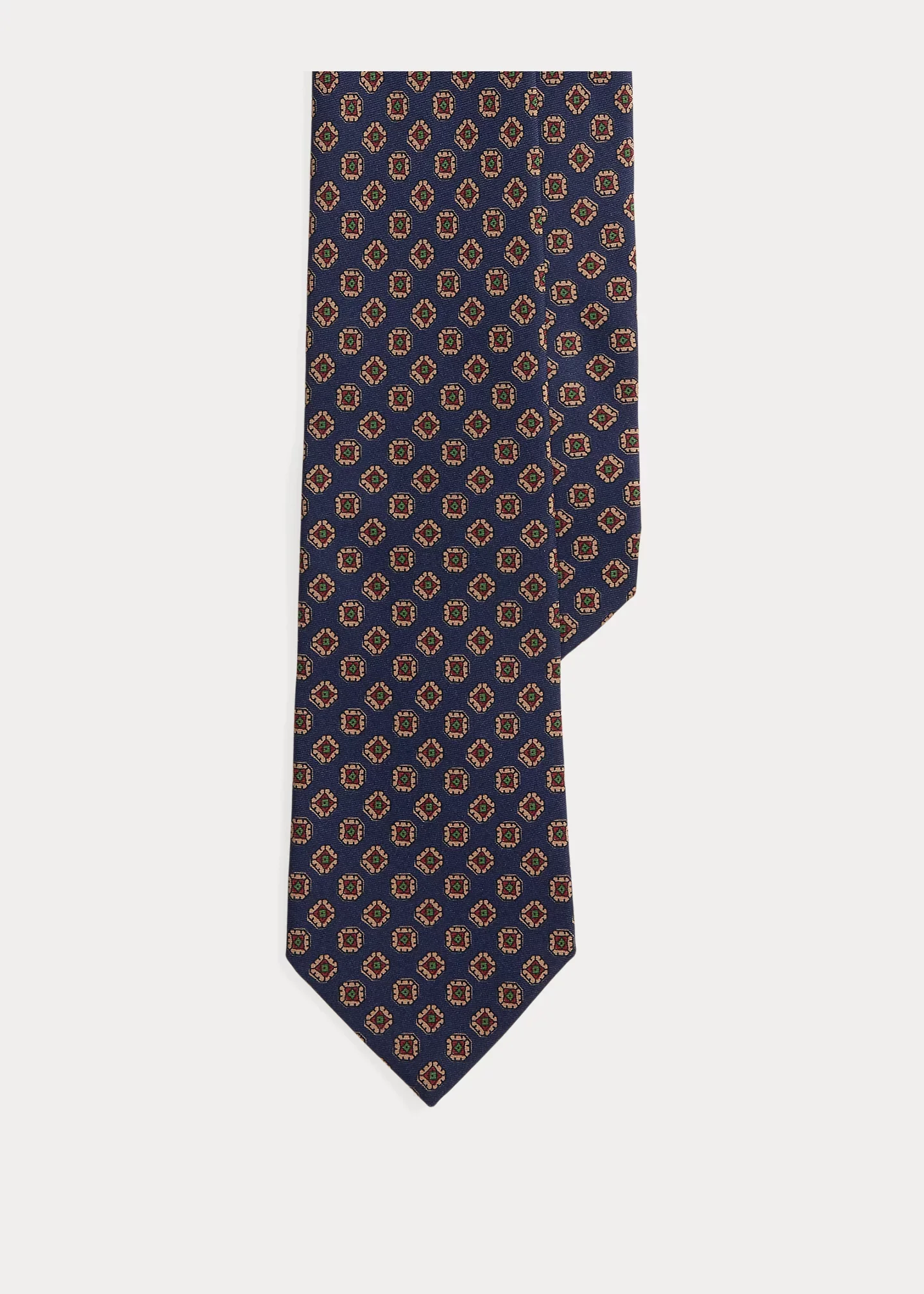 Silk Foulard Tie - 1