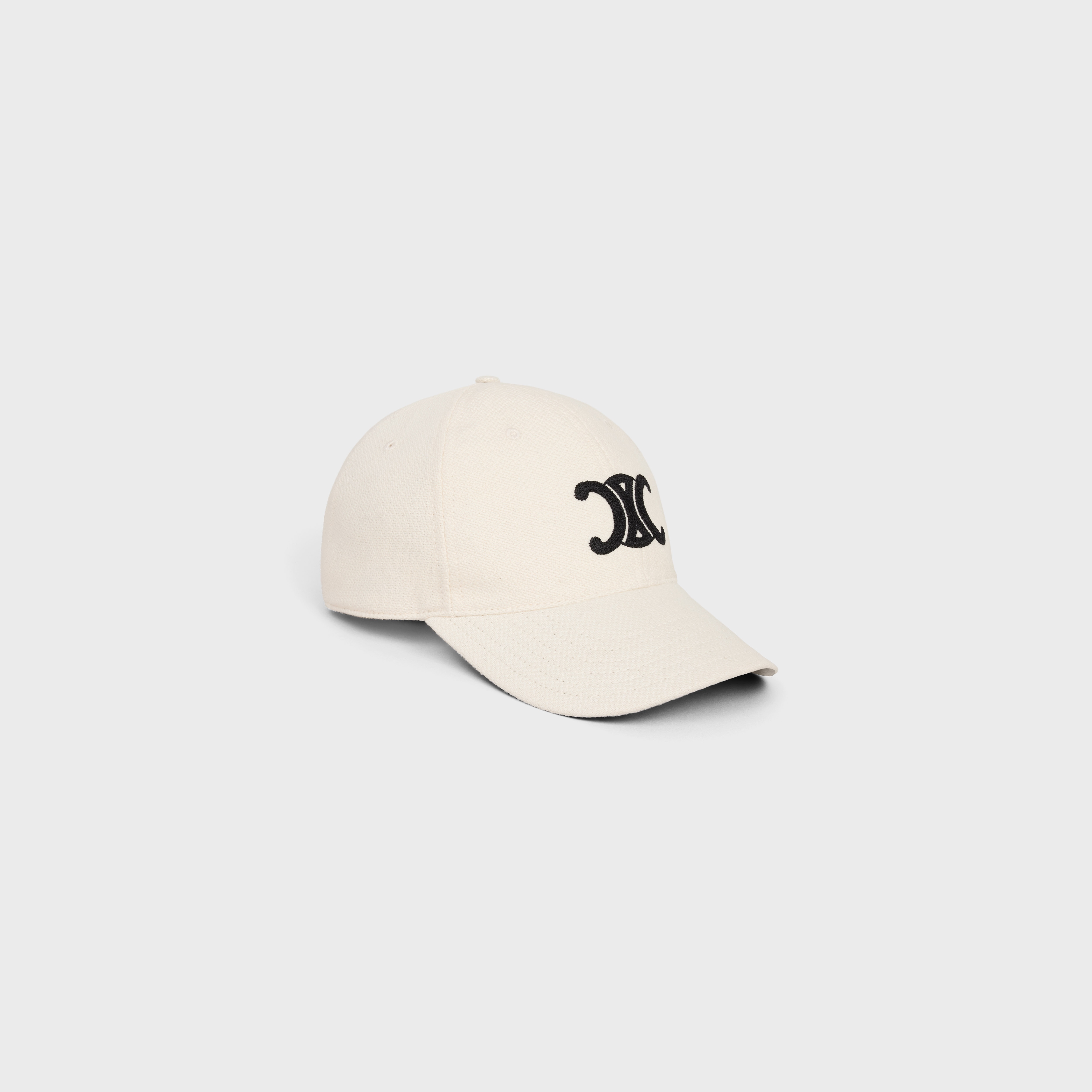 triomphe baseball cap in wool - 1