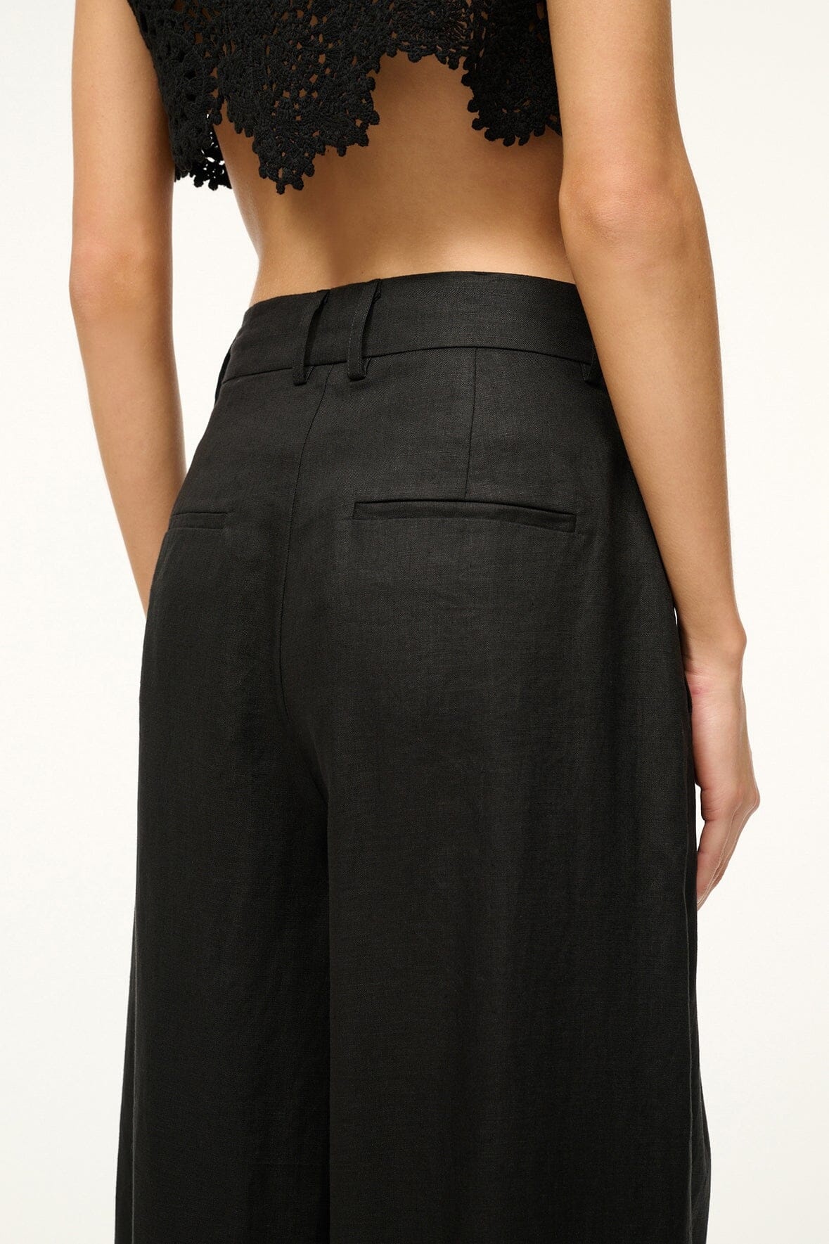 STAUD SASHA PANT BLACK - 5
