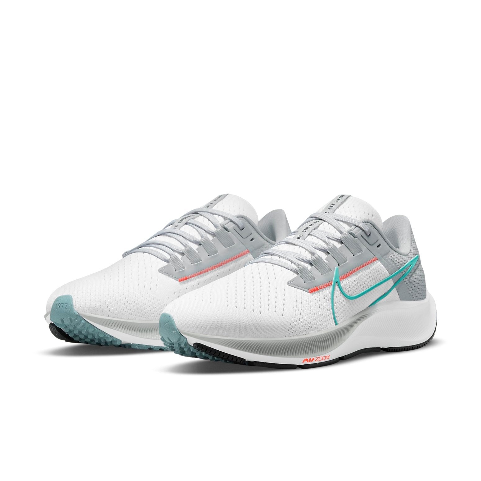 (WMNS) Nike Air Zoom Pegasus 38 'White Dynamic Turquoise' CW7358-105 - 3