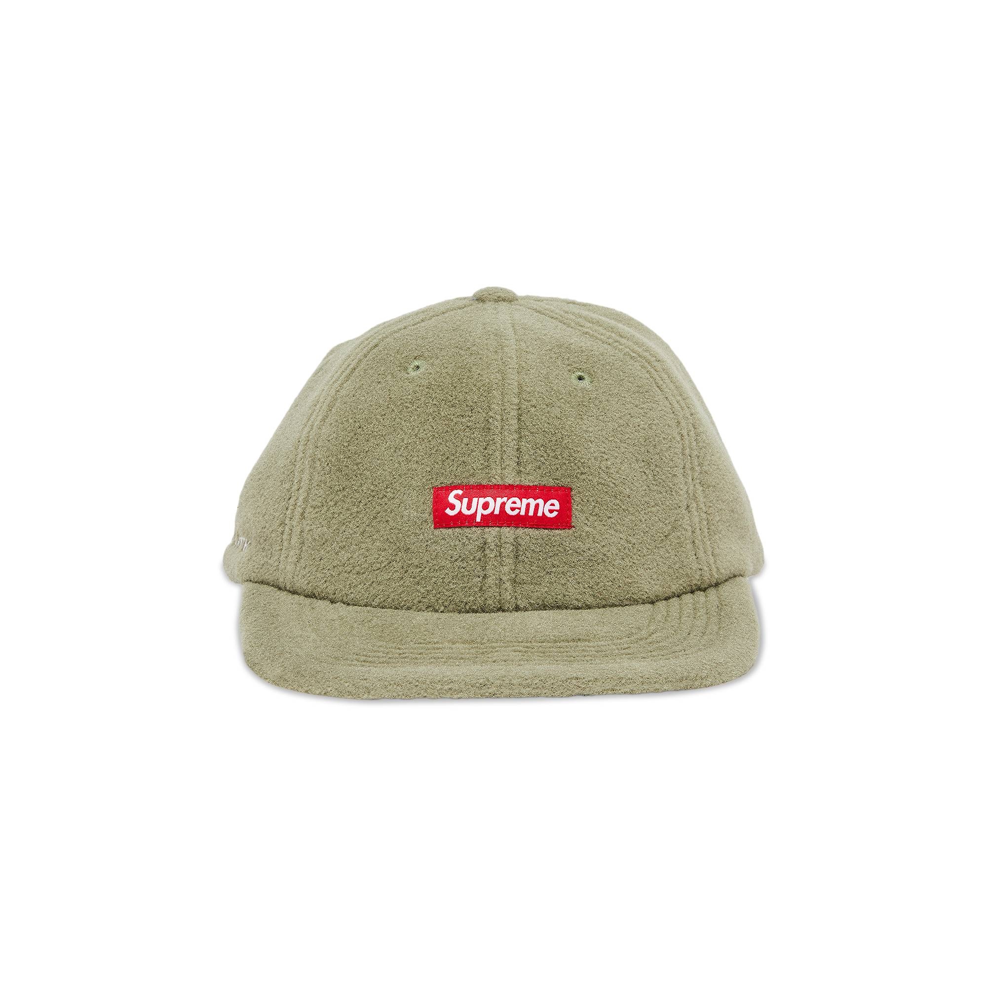 Supreme Polartec Small Box 6-Panel 'Olive' - 1