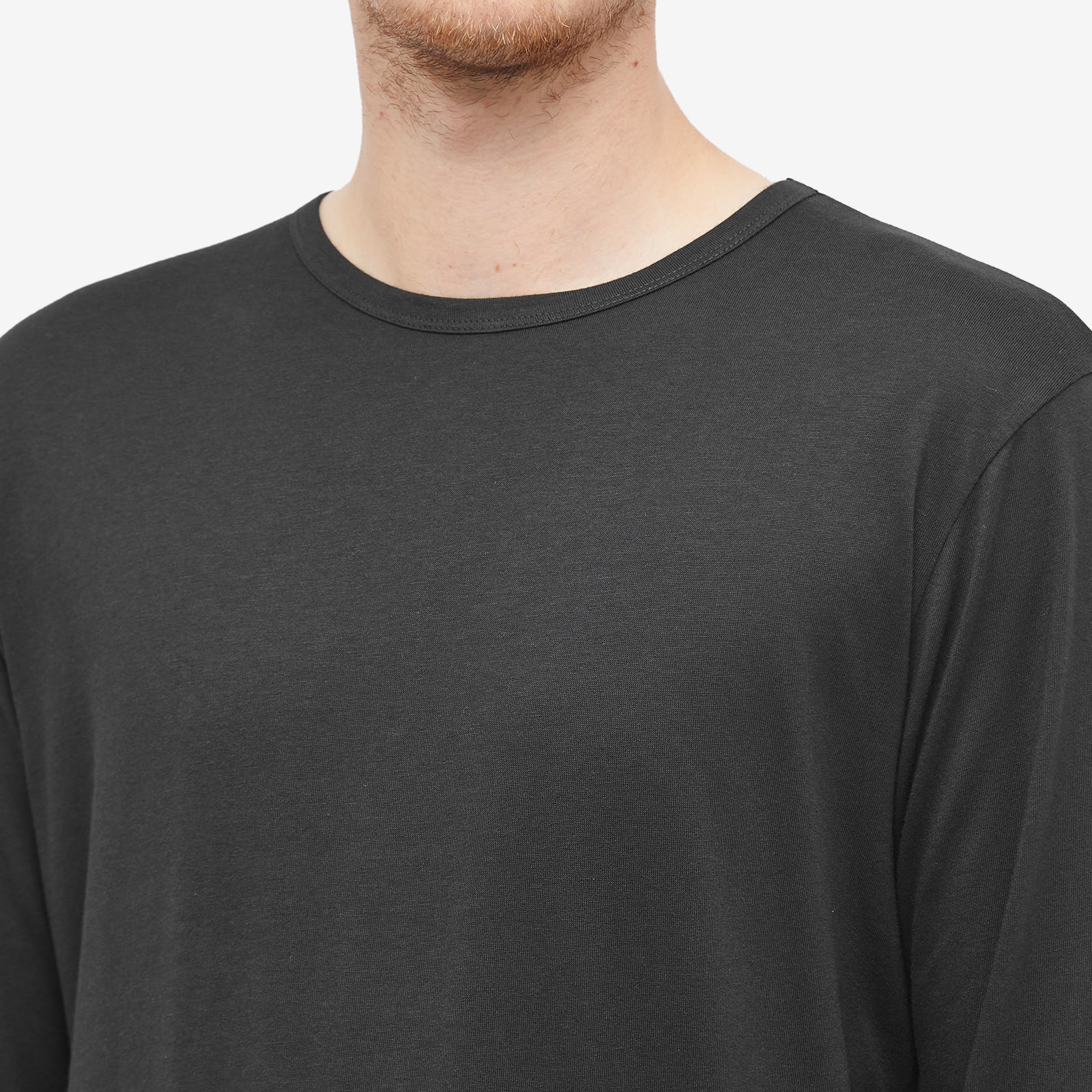 Sunspel Long Sleeve Lounge T-Shirt - 5