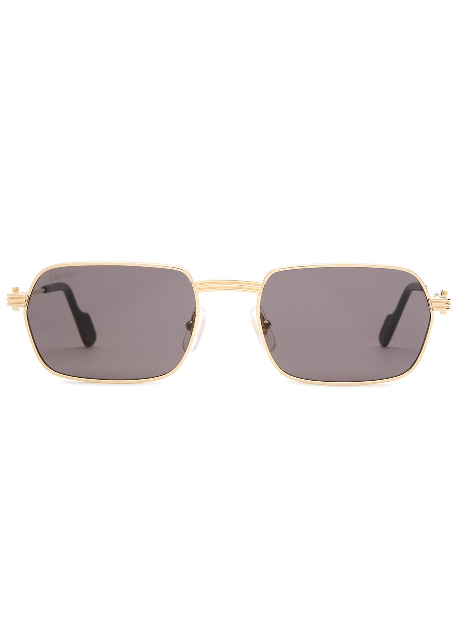 Cartier Rectangle-frame Sunglasses - 2