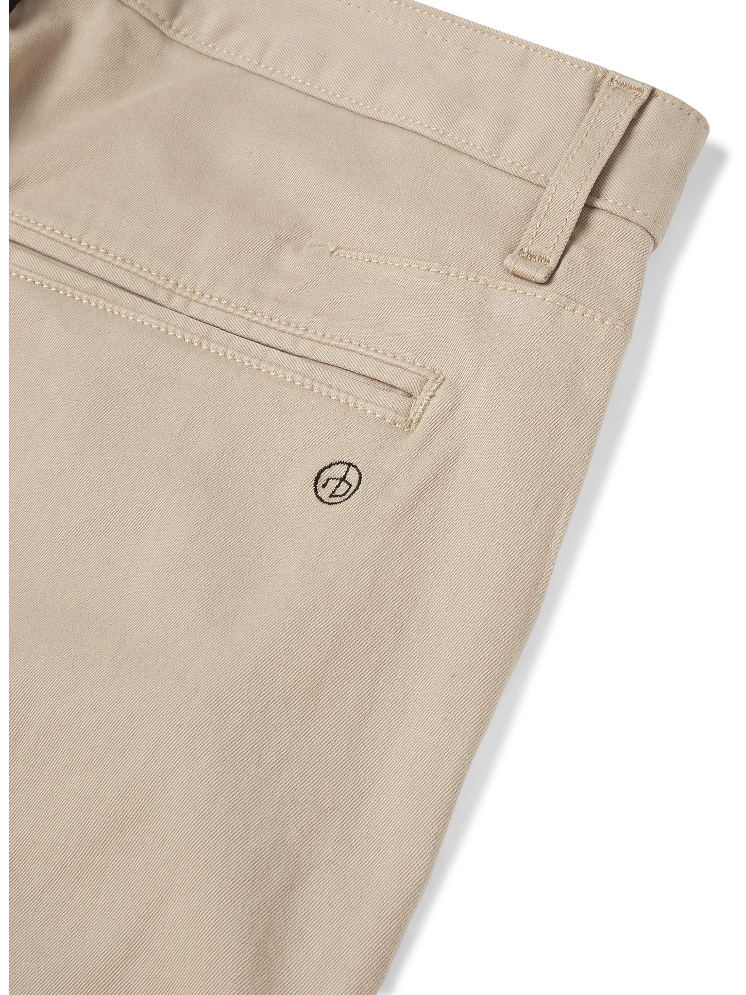 Fit 2 Slim-Fit Garment-Dyed Cotton-Twill Chinos - 3