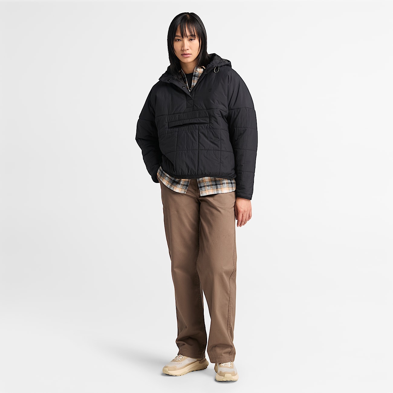 Women's Lightweight Insulated Anorak Jacket - 3
