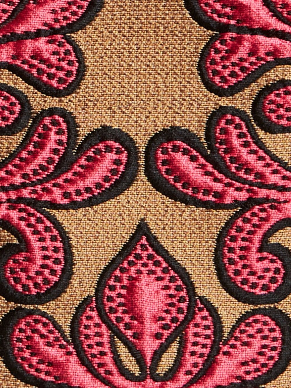 jacquard clutch bag - 4