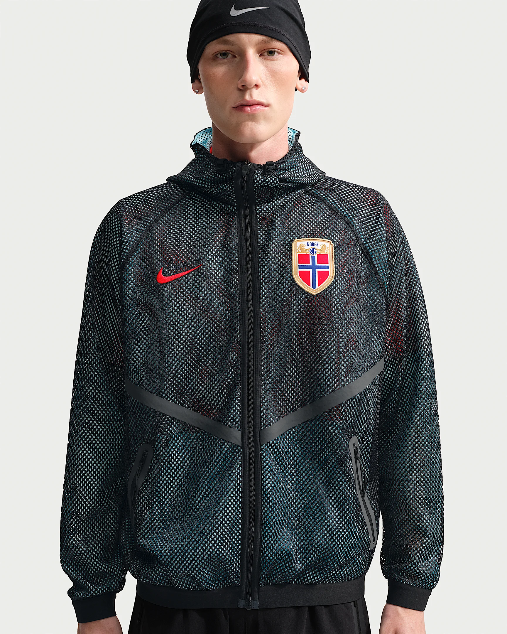 Norway Men's Nike Dri-FIT Soccer Anthem Jacket - 1