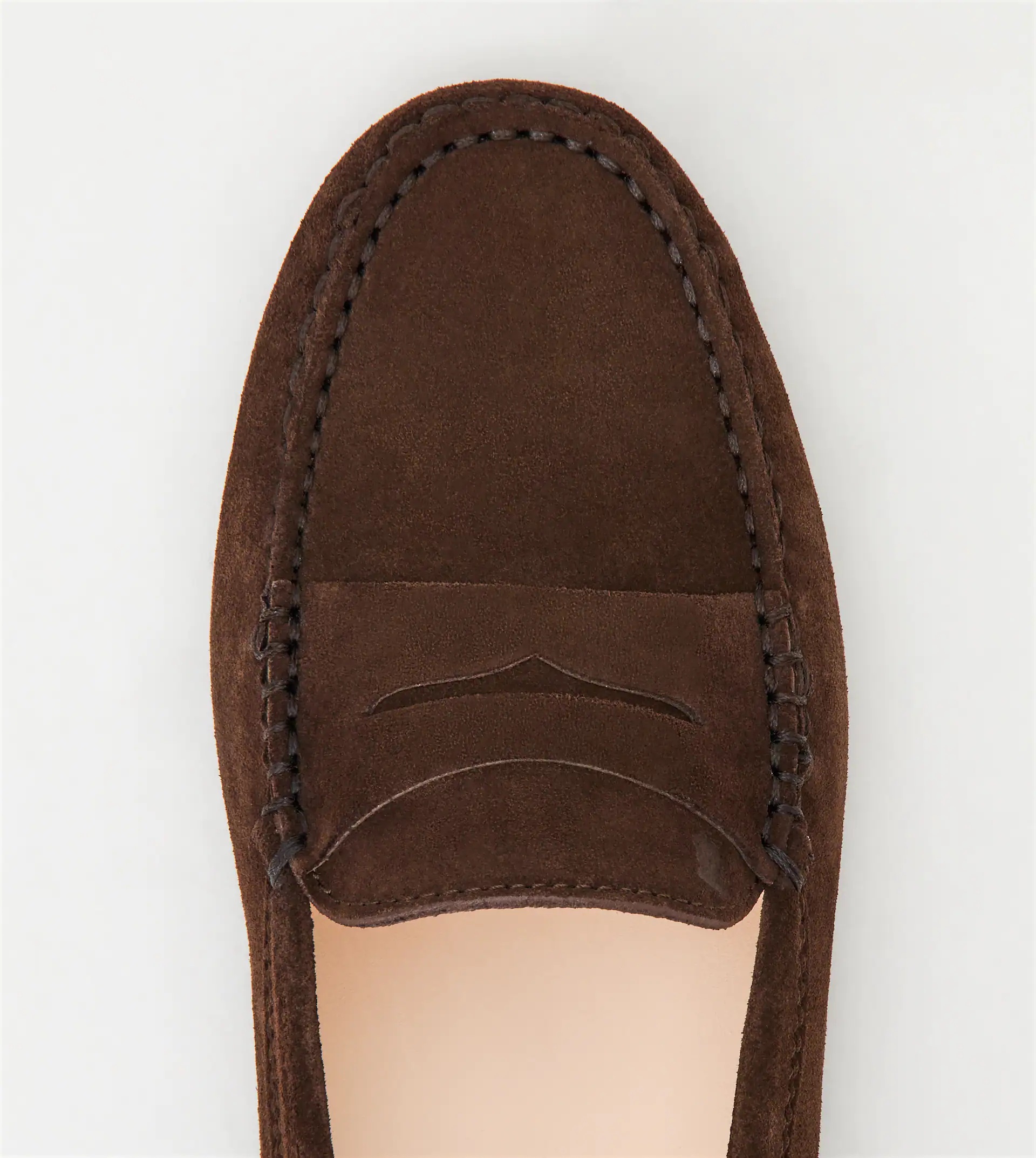 GOMMINO DRIVING SHOES IN SUEDE - BROWN - 5
