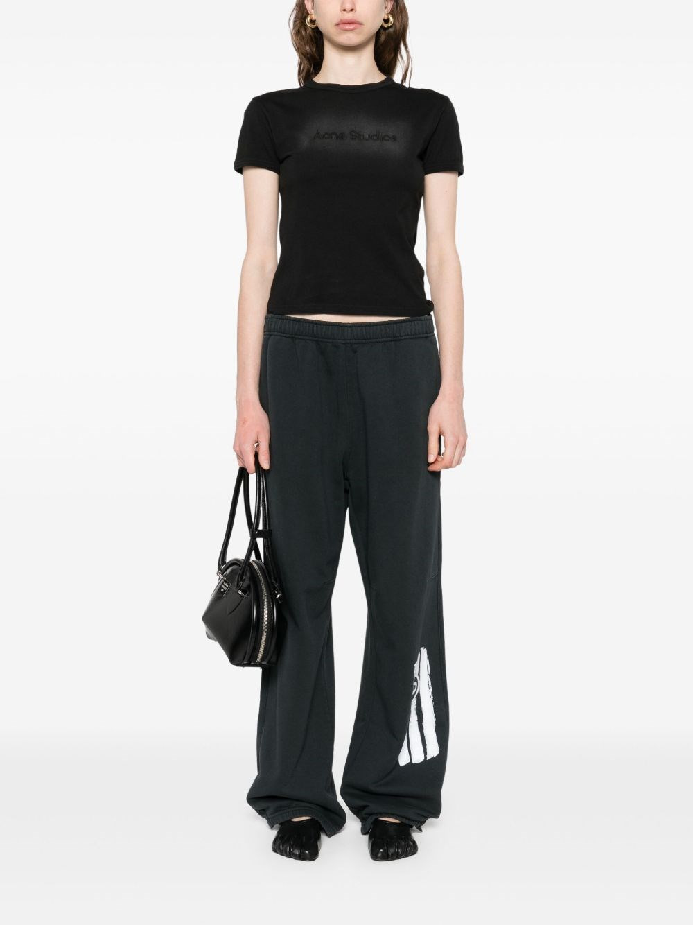 Logo cotton sweatpants - 5