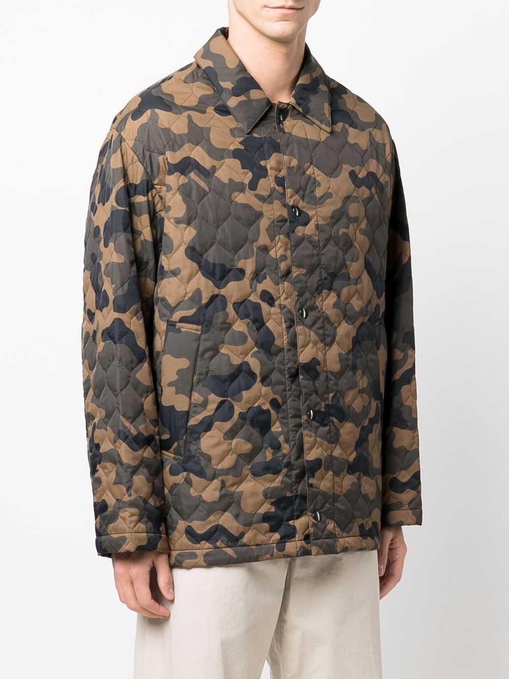 Teeming camouflage-print jacket - 3