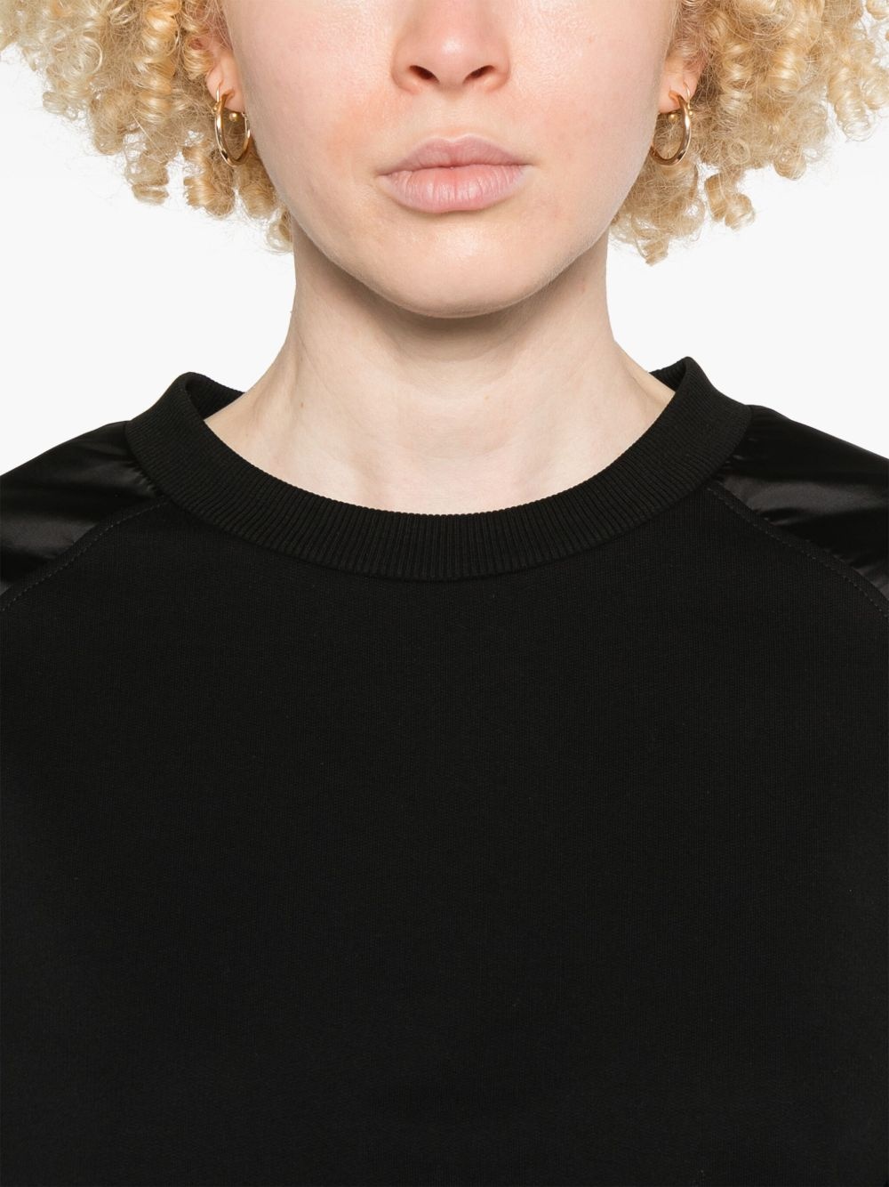 contrast-sleeves T-shirt - 5