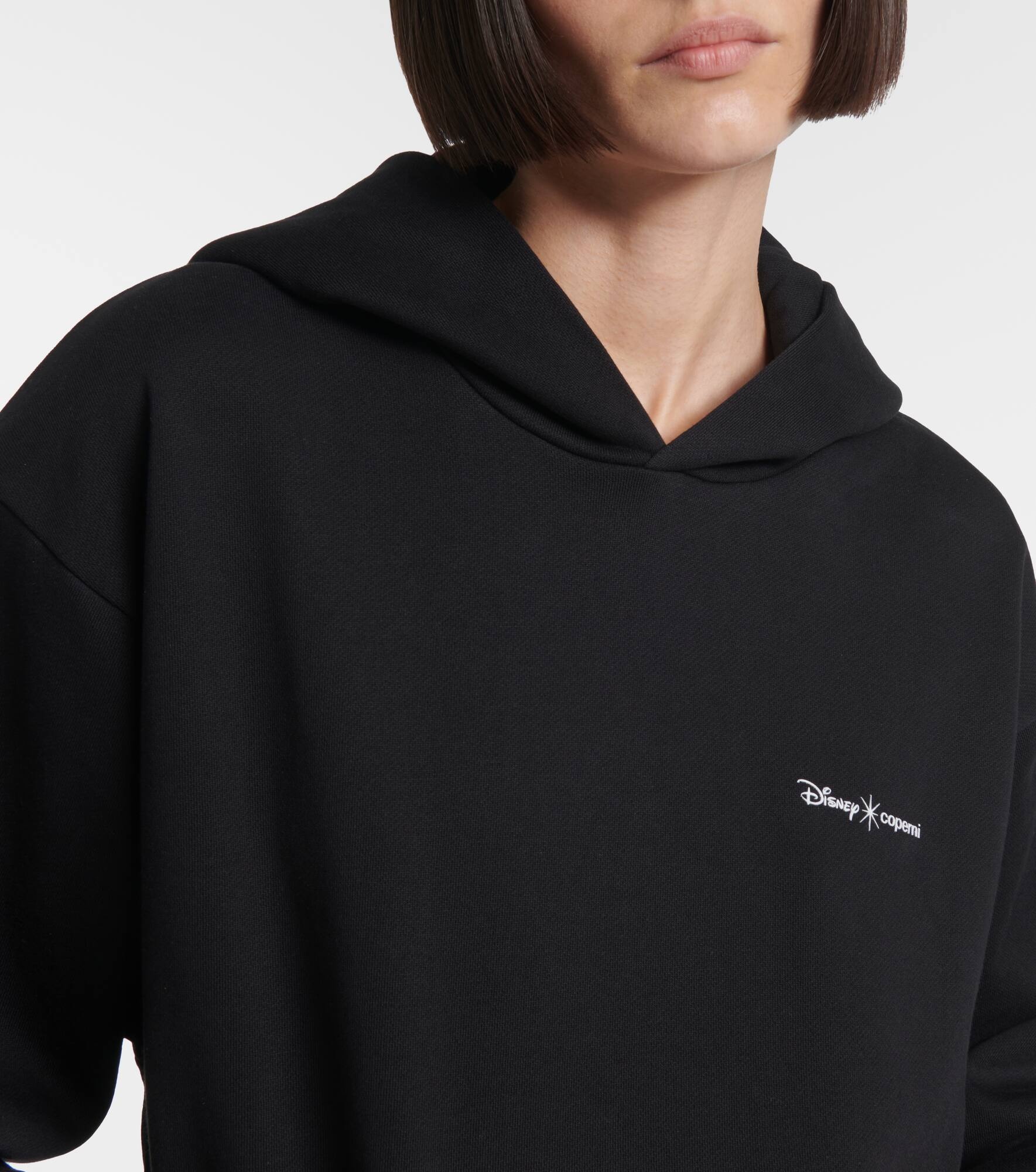 x Disney® Maleficent cotton-blend hoodie - 4
