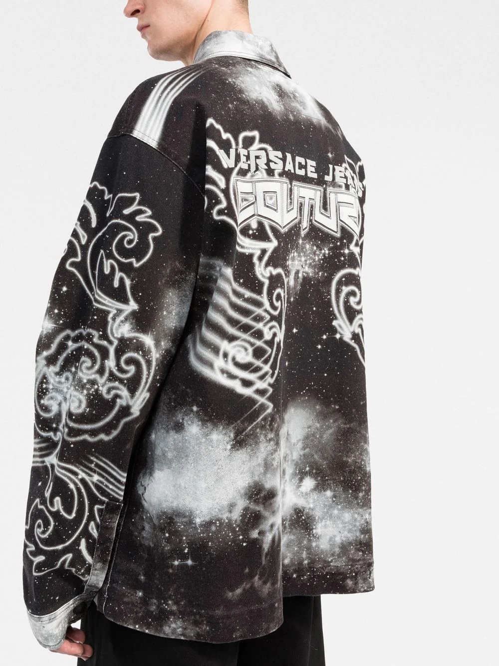 Space Couture-print long-sleeved shirt - 3