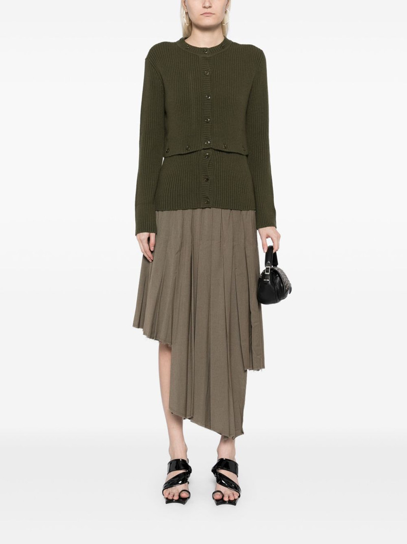 rokh ribbed pleated skirts outlook