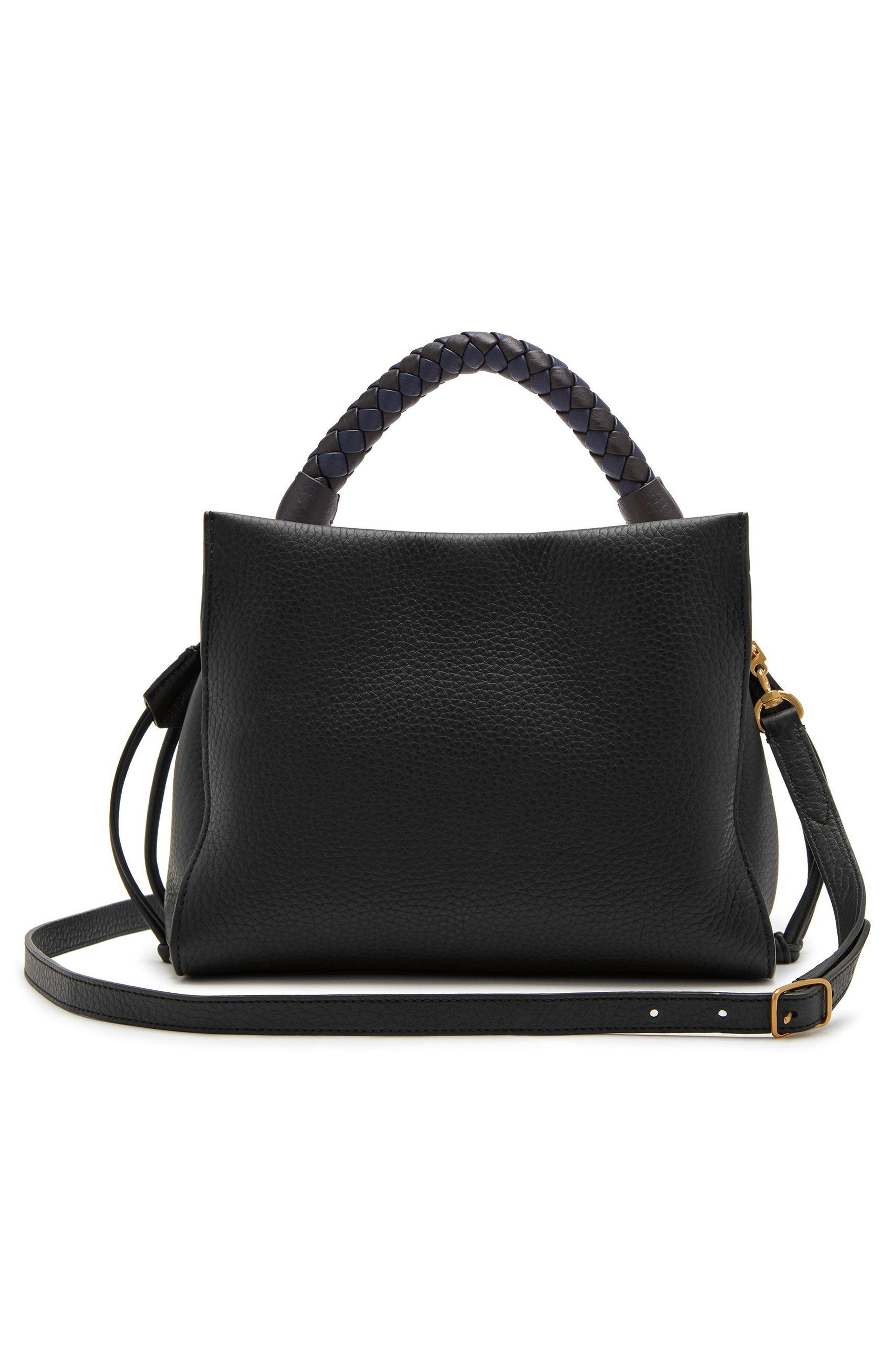 Small Iris Leather Top Handle Bag - 2