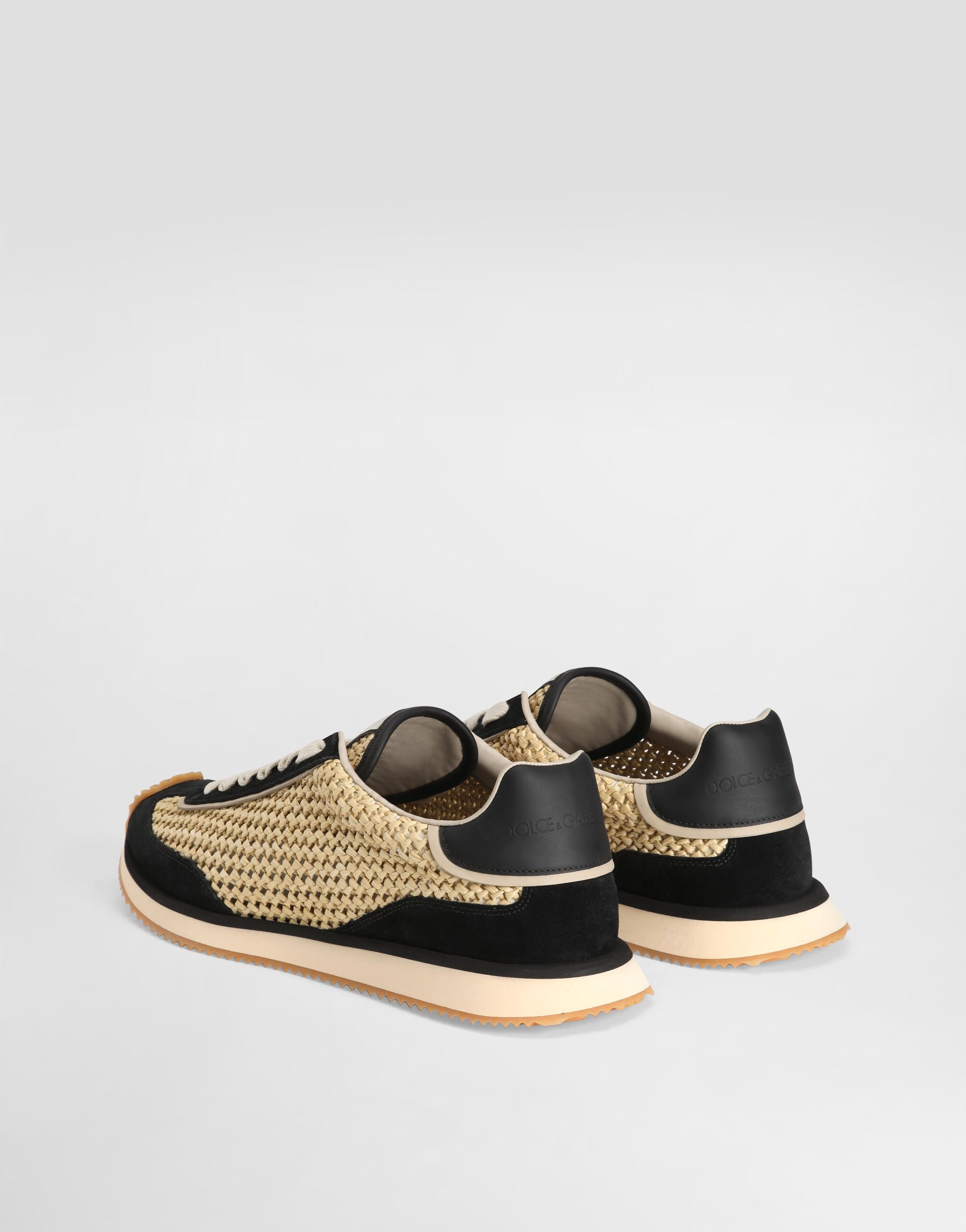 Mixed-material DG Cushion sneakers - 3