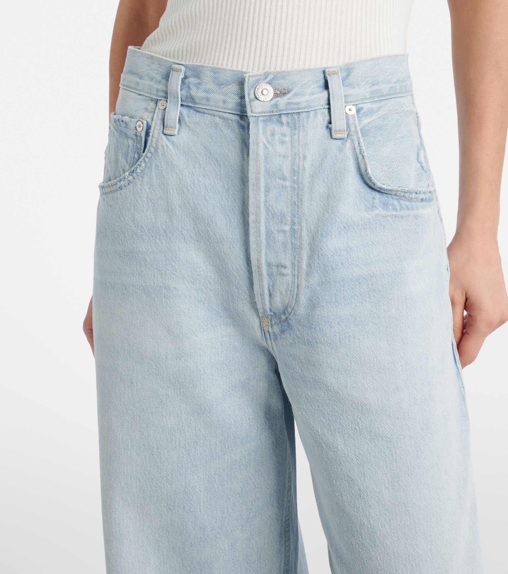 Annina high-rise wide-leg jeans - 4