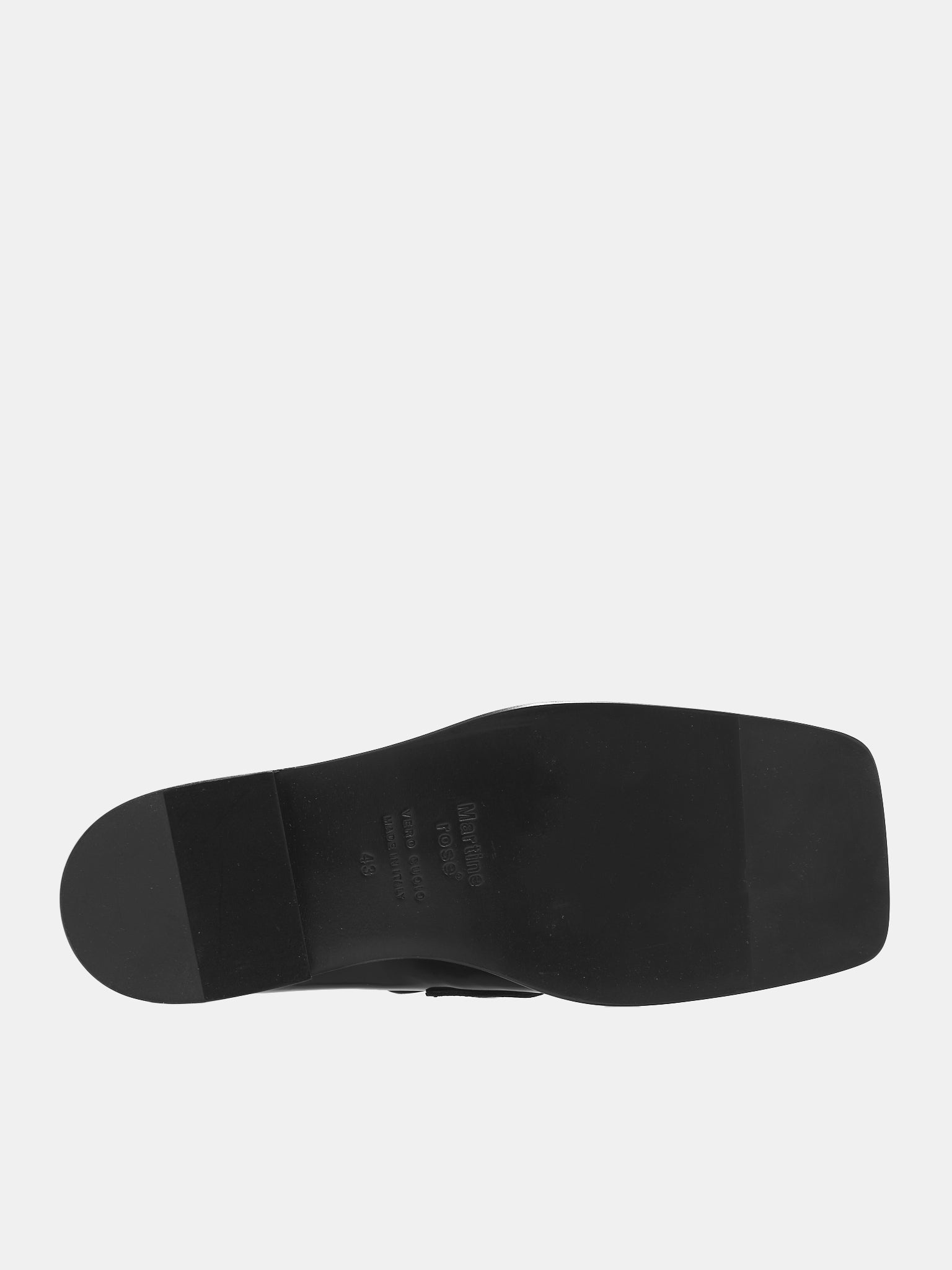 Square Toe Loafers - 6