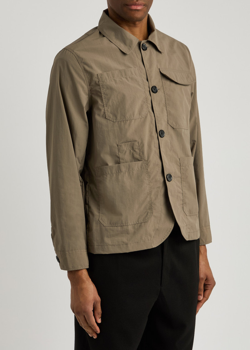 Oliver Spencer Oliver Spencer Hythe Shell Overshirt outlook