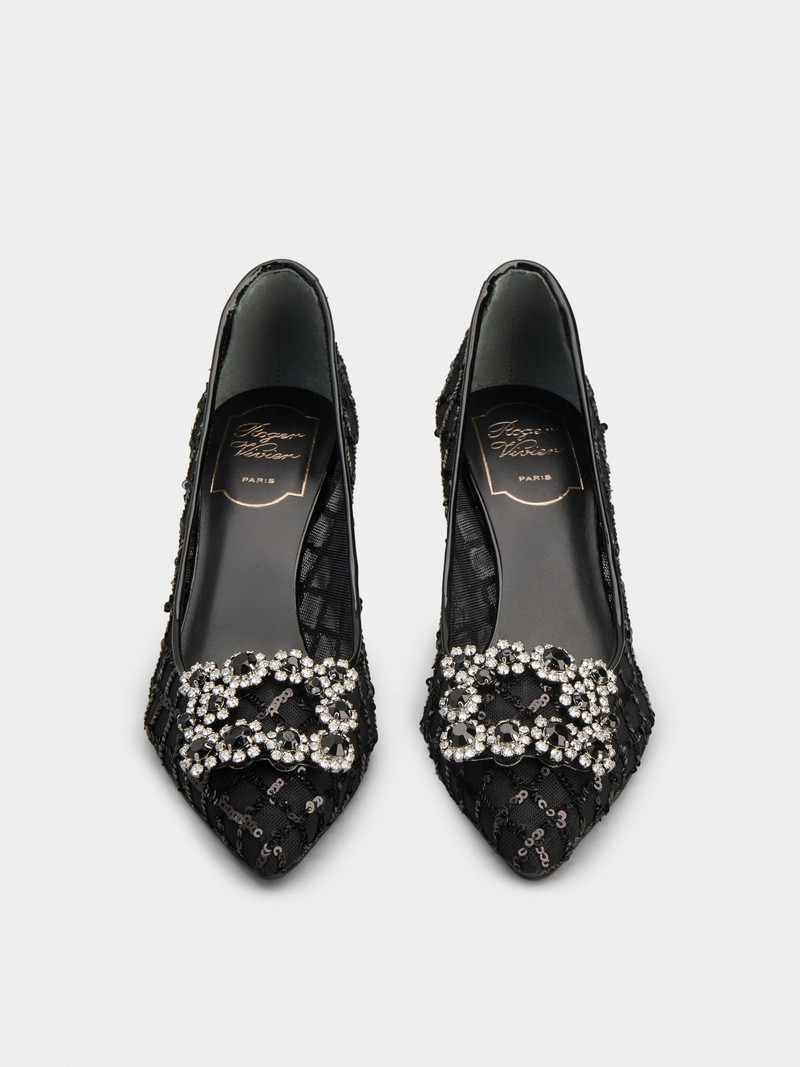 Efflorescence Pumps in net fabric 7
