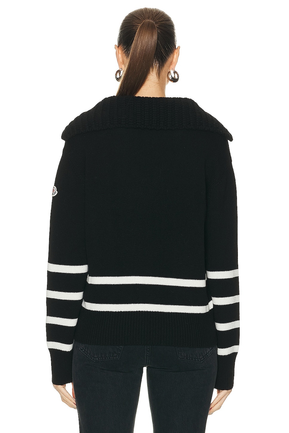 Long Sleeve Polo Sweater - 4