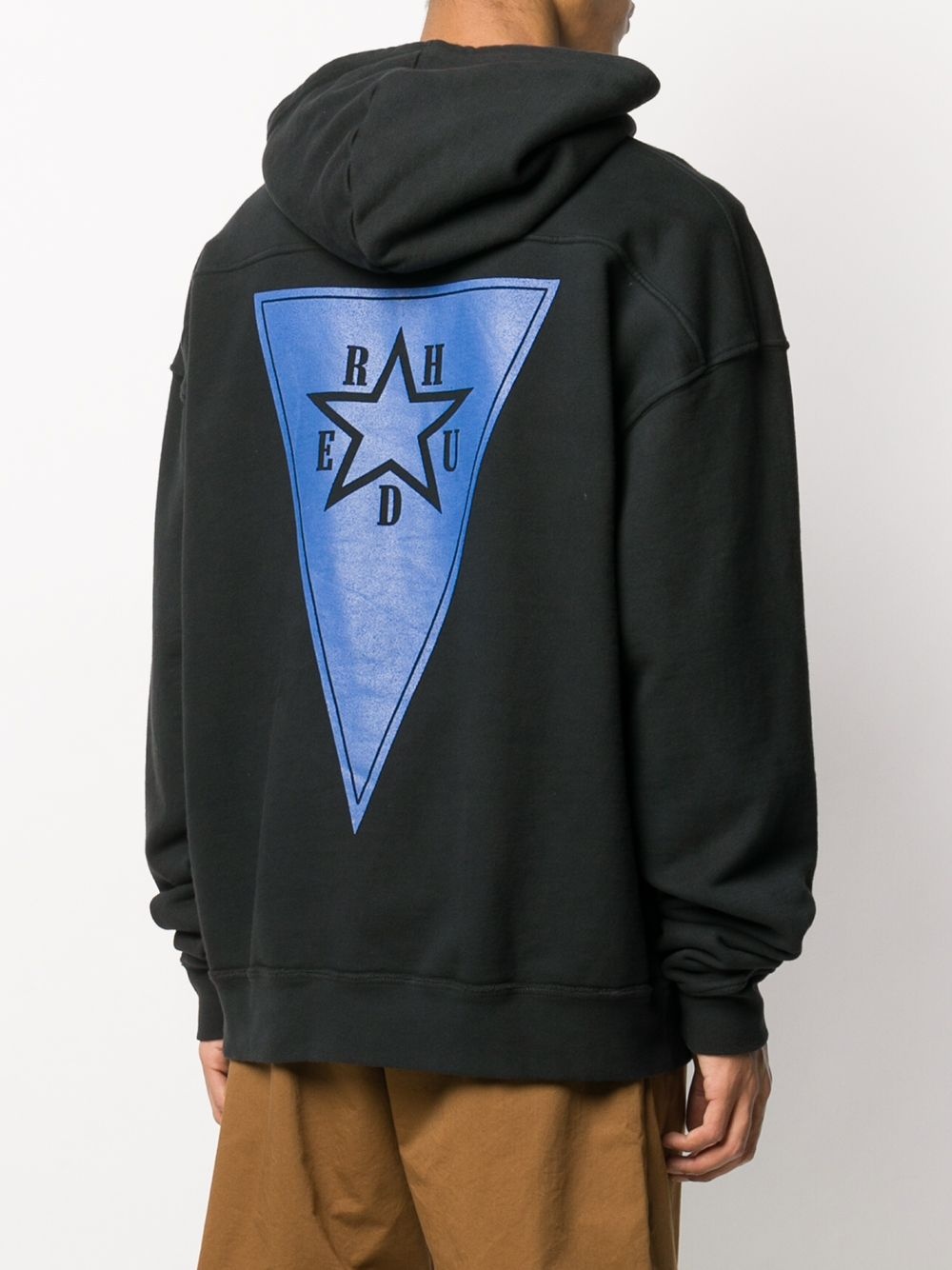 oversized logo hoodie - 4