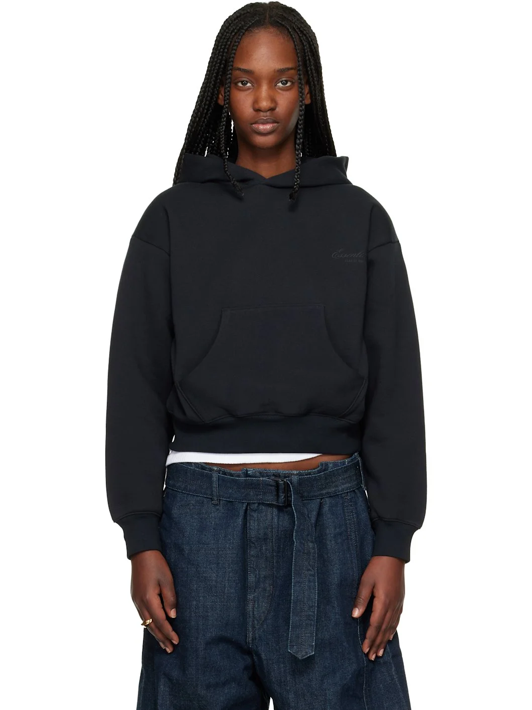 Black Classic Hoodie - 1