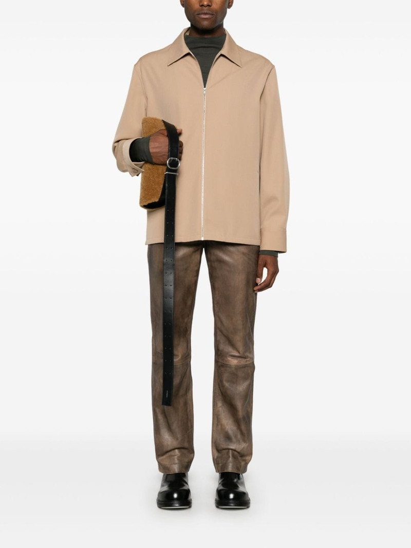 Jil Sander wool overshirt outlook
