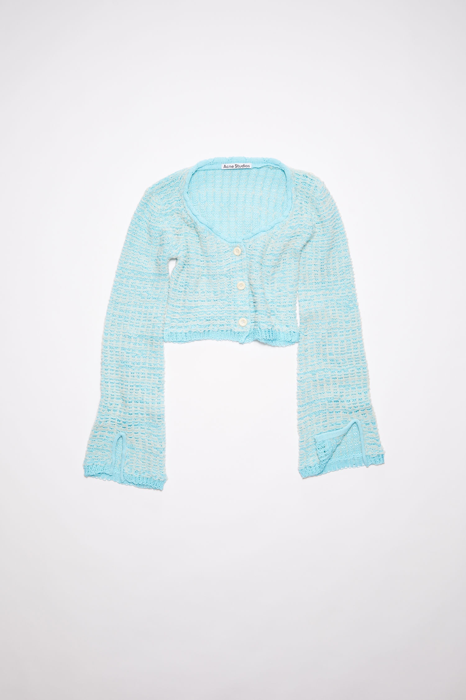 Cardigan sweater - Aqua blue - 4