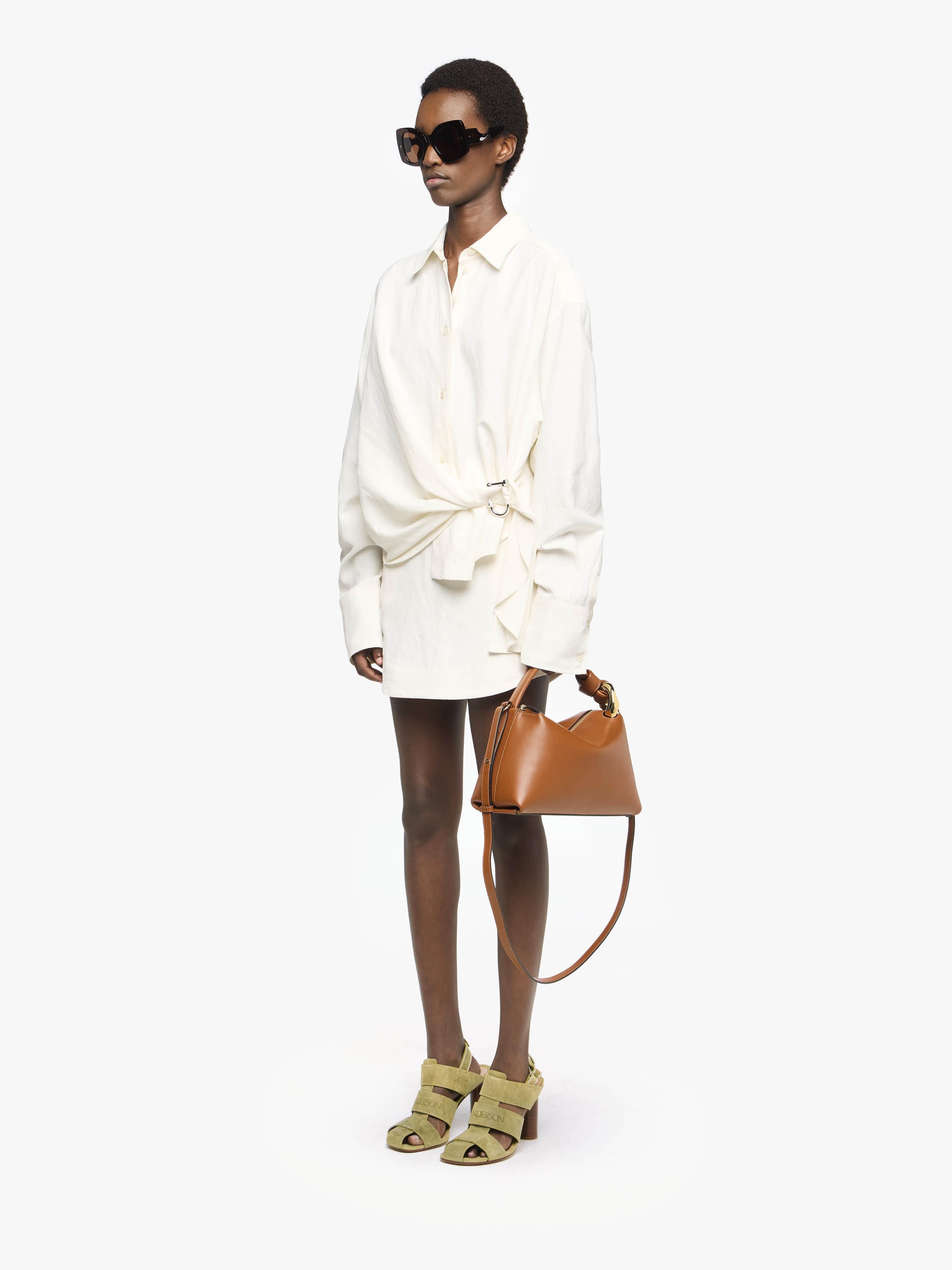 SUEDE HEELED FISHERMAN SANDALS - 5