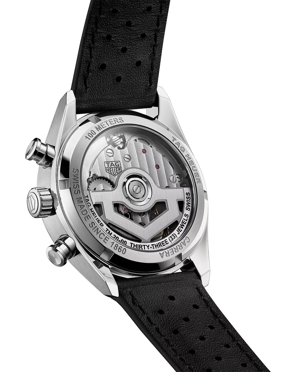 Carrera Timeless Chronograph Watch, 39mm - 3