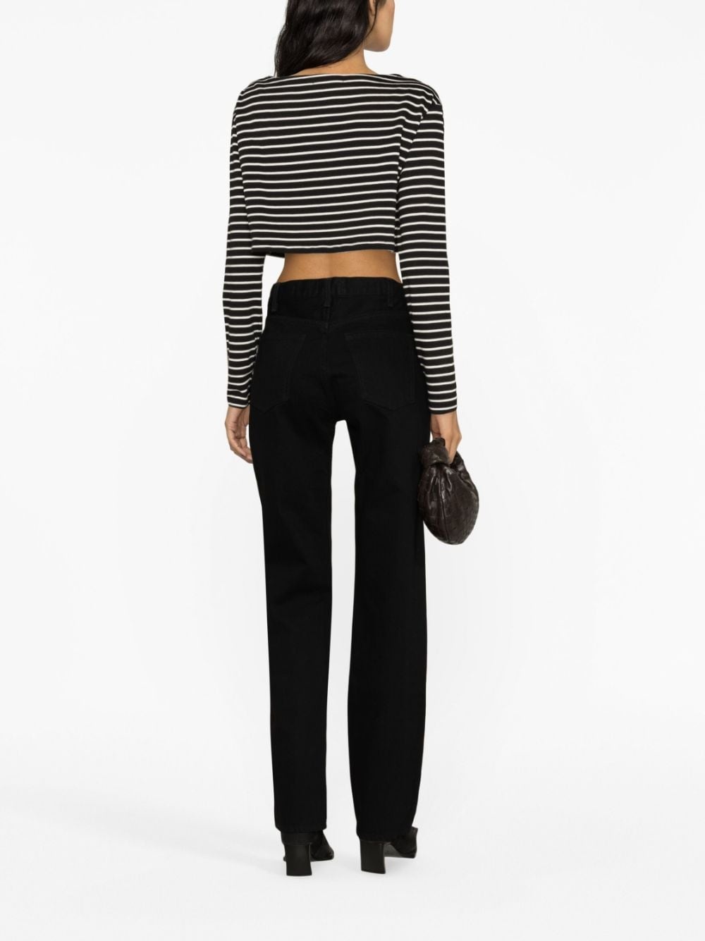 Smith mid-rise straight jeans - 4