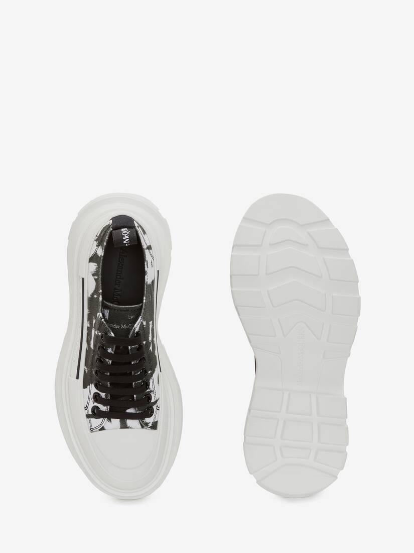 Tread Slick Lace Up in Black/white - 4