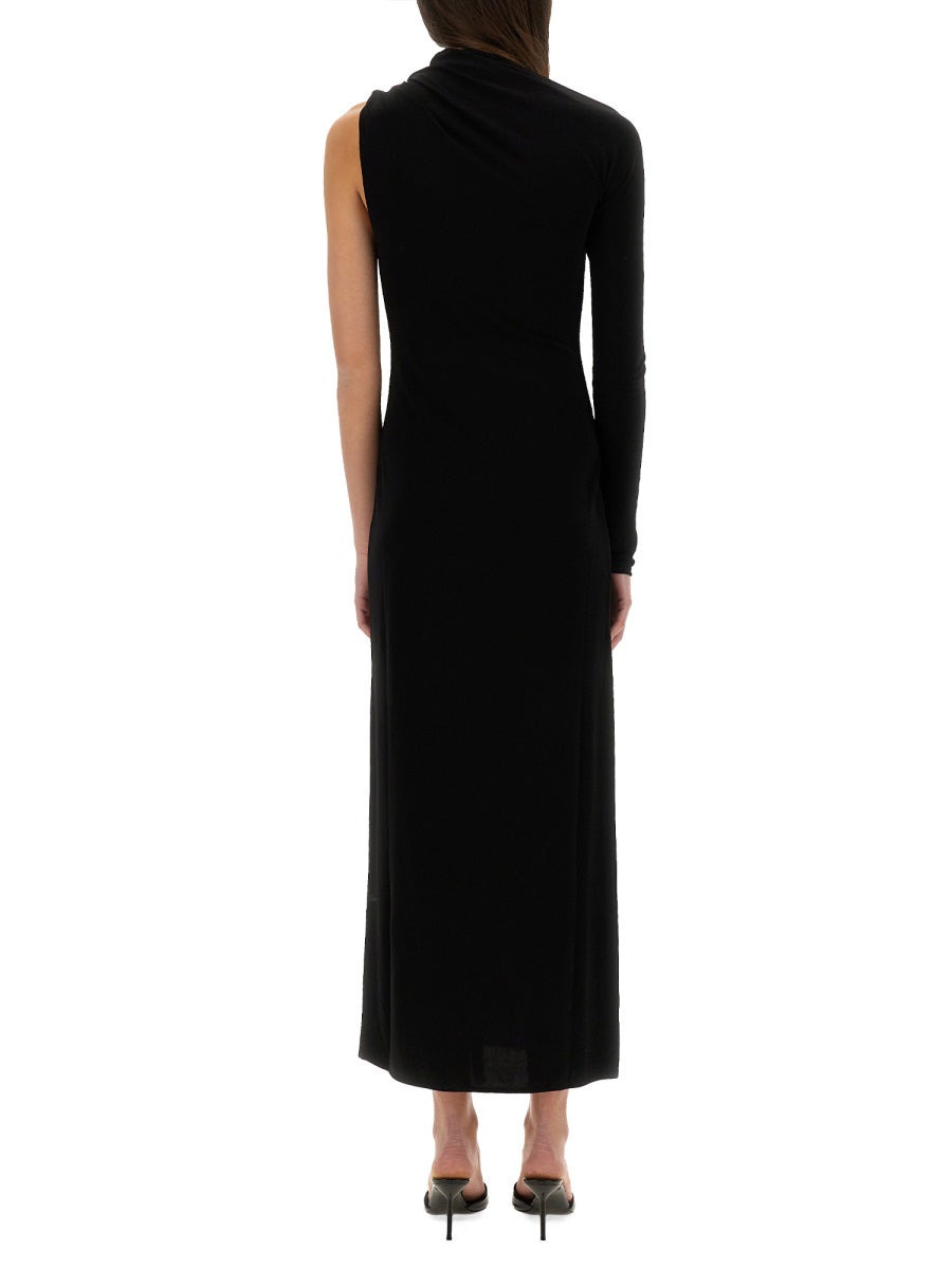 Courreges Women Long One-Shoulder Dress - 3