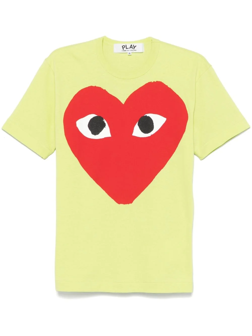 heart-print cotton T-shirt - 1