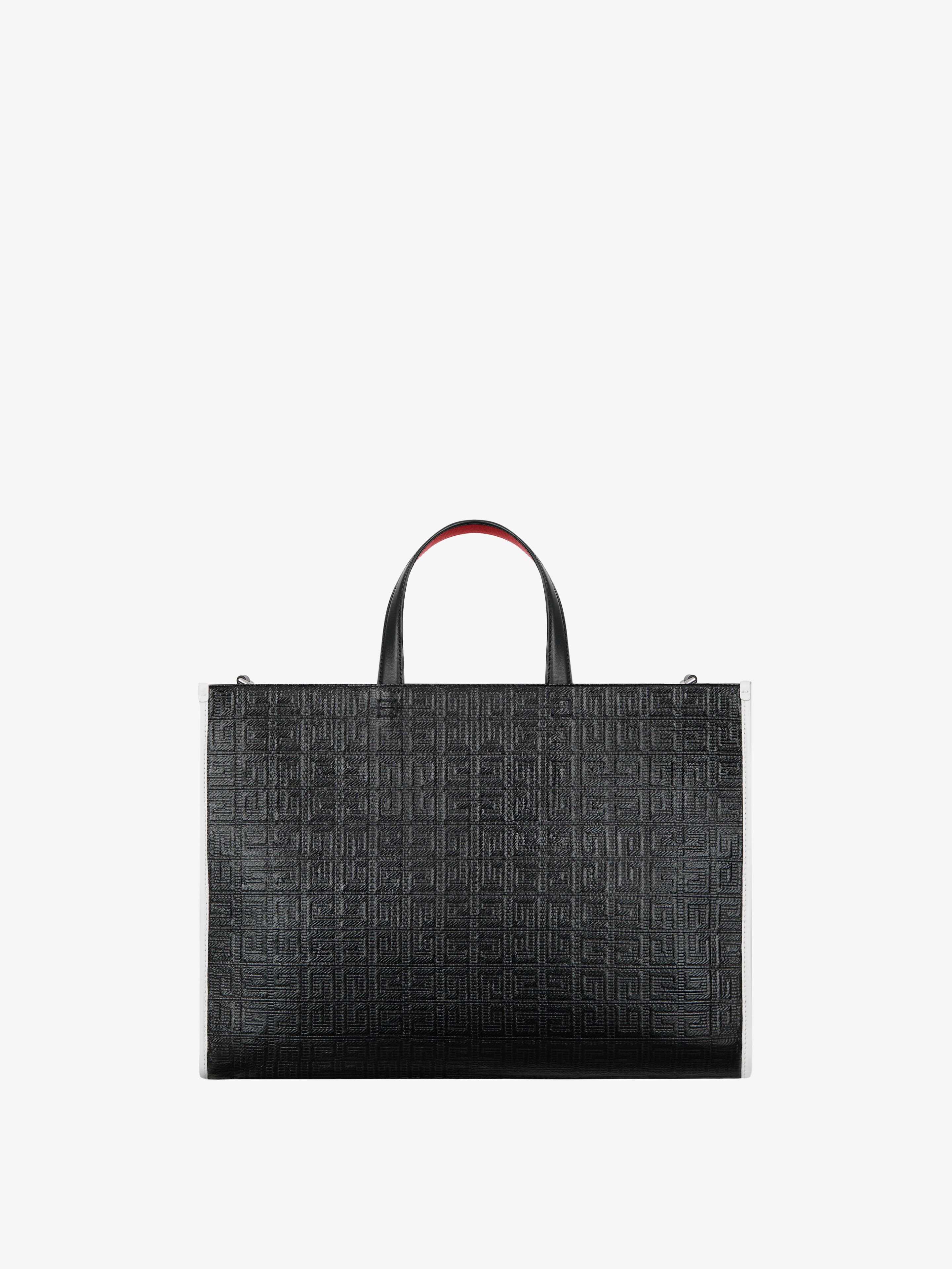 MEDIUM G TOTE OSWALD SHOPPING BAG IN 4G COATED CANVAS - 4