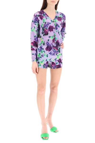 KENZO BLURRED FLORAL PRINT CARDIGAN outlook