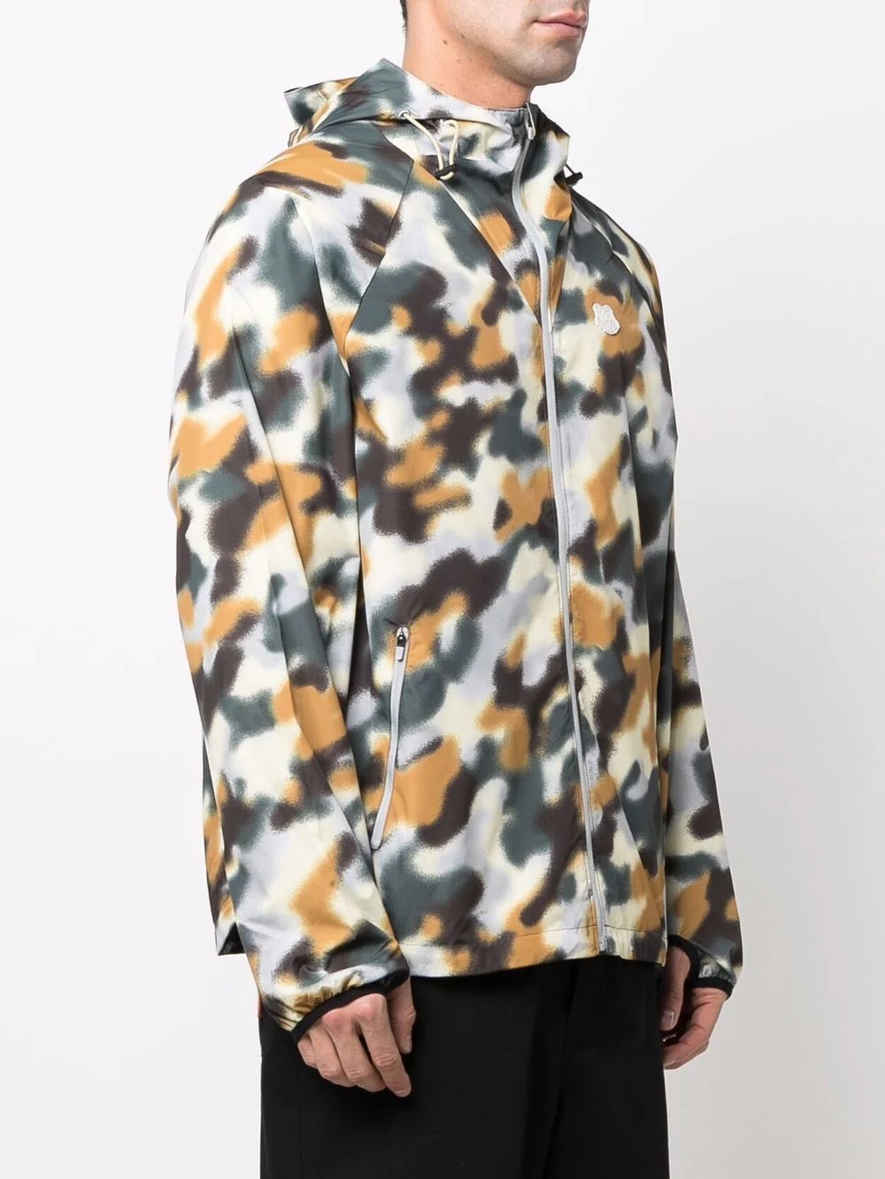 blurred camouflage lightweight jacket - 3