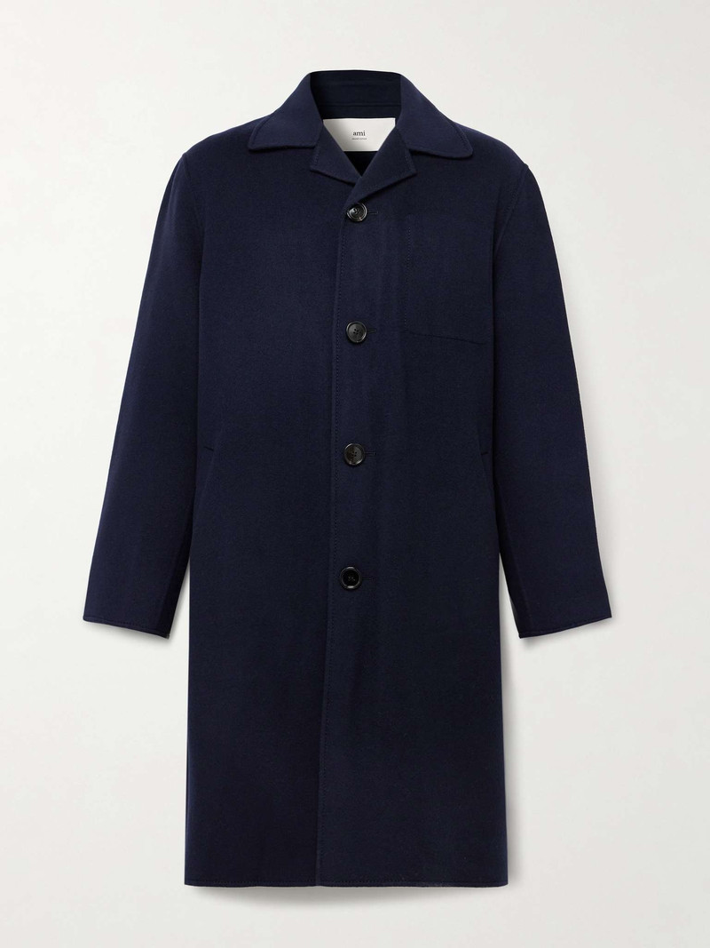 Double-Faced Virgin Wool and Cashmere-Blend Car Coat - 1
