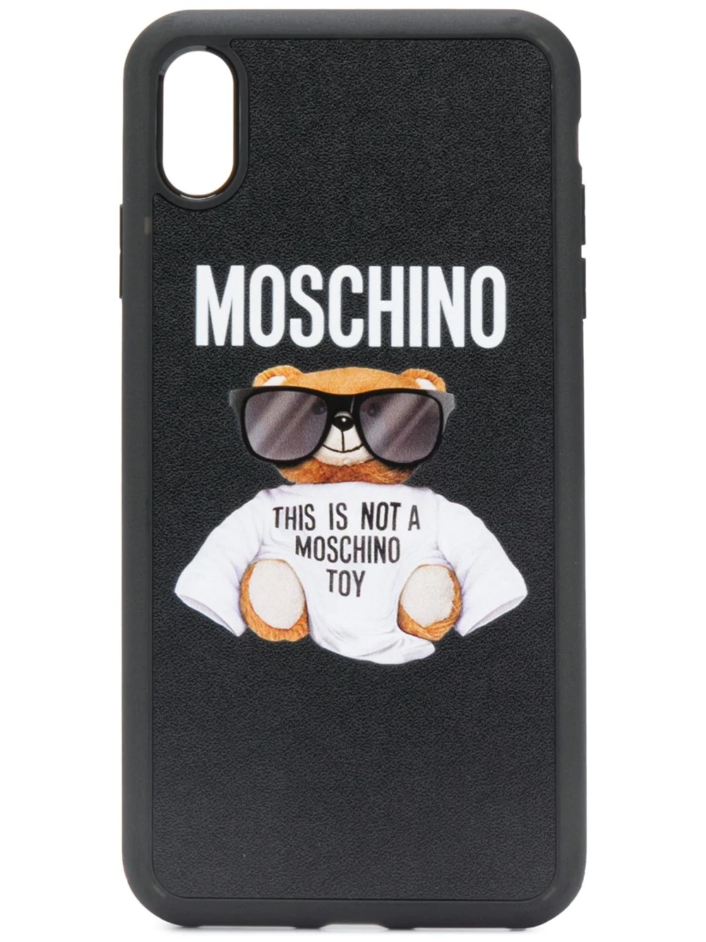 teddy-print iPhone XS Max case - 1