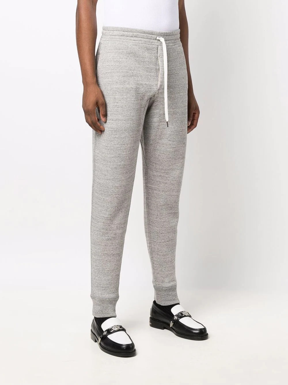 drawstring track pants - 3