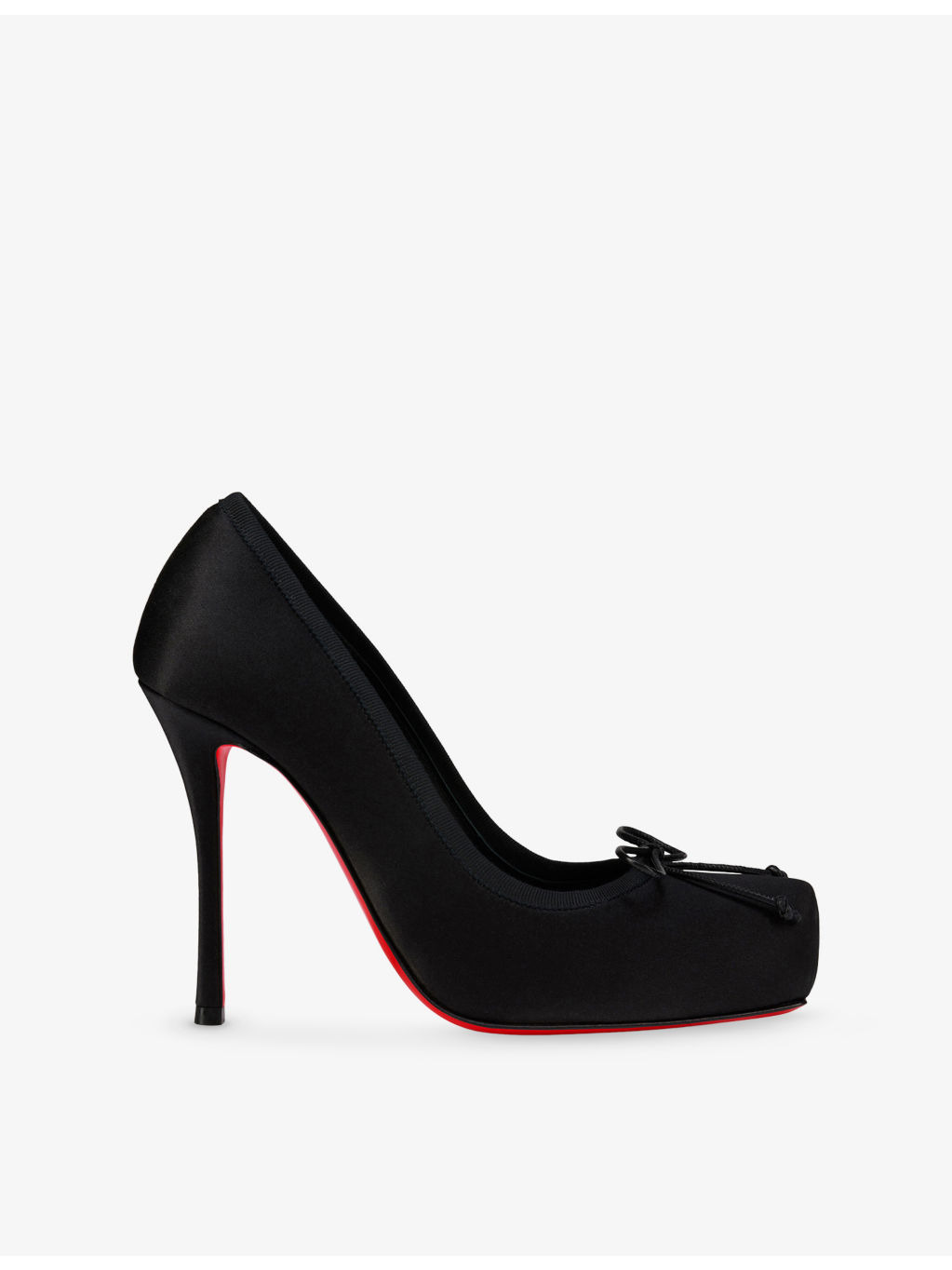 Cassia Nodo 100 Crepe Satin Heels - 1