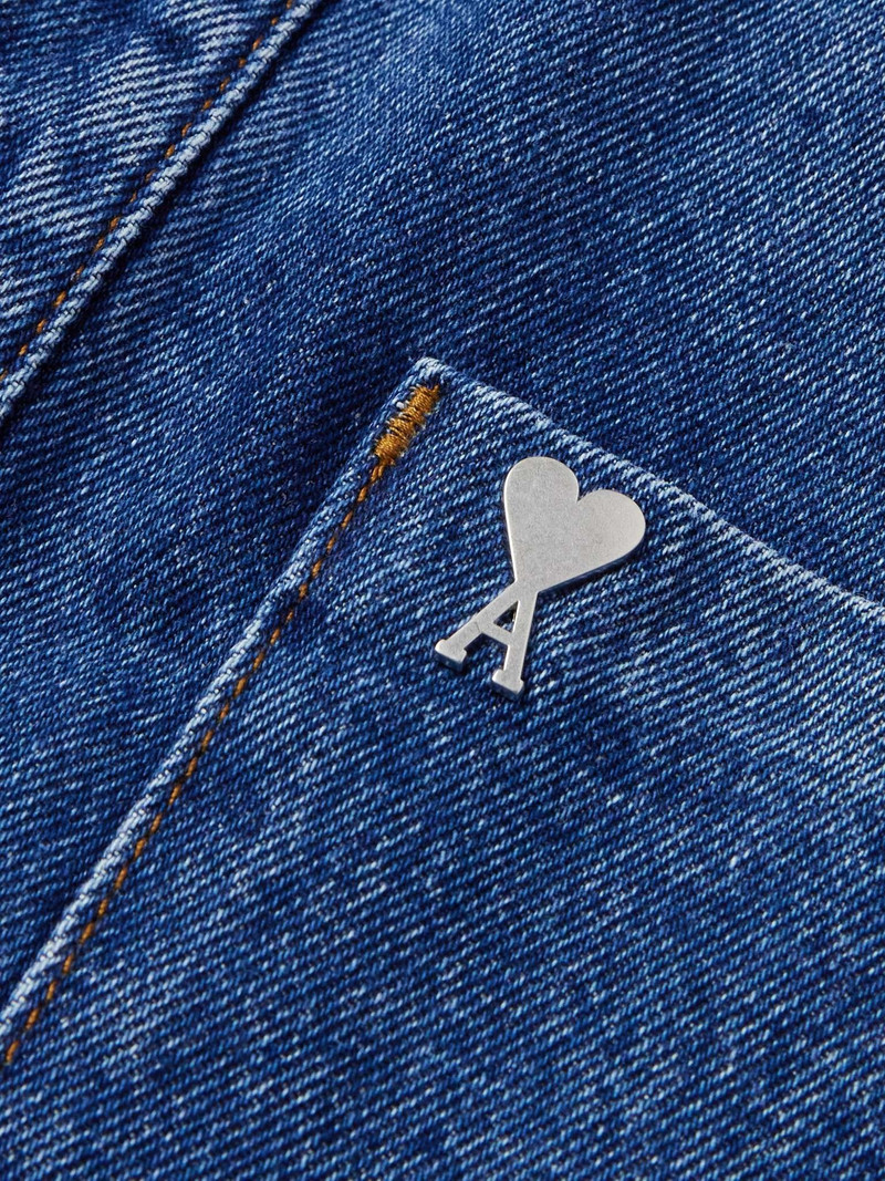 Logo-Appliquèd Denim Overshirt 3