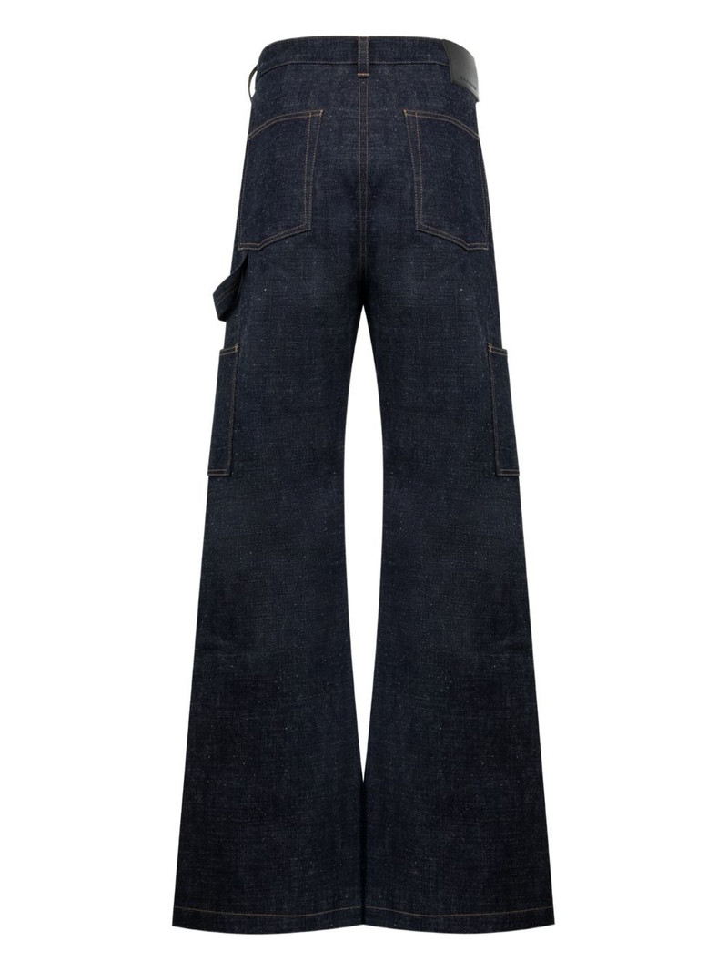 Rick Owens DRKSHDW panelled design jeans outlook