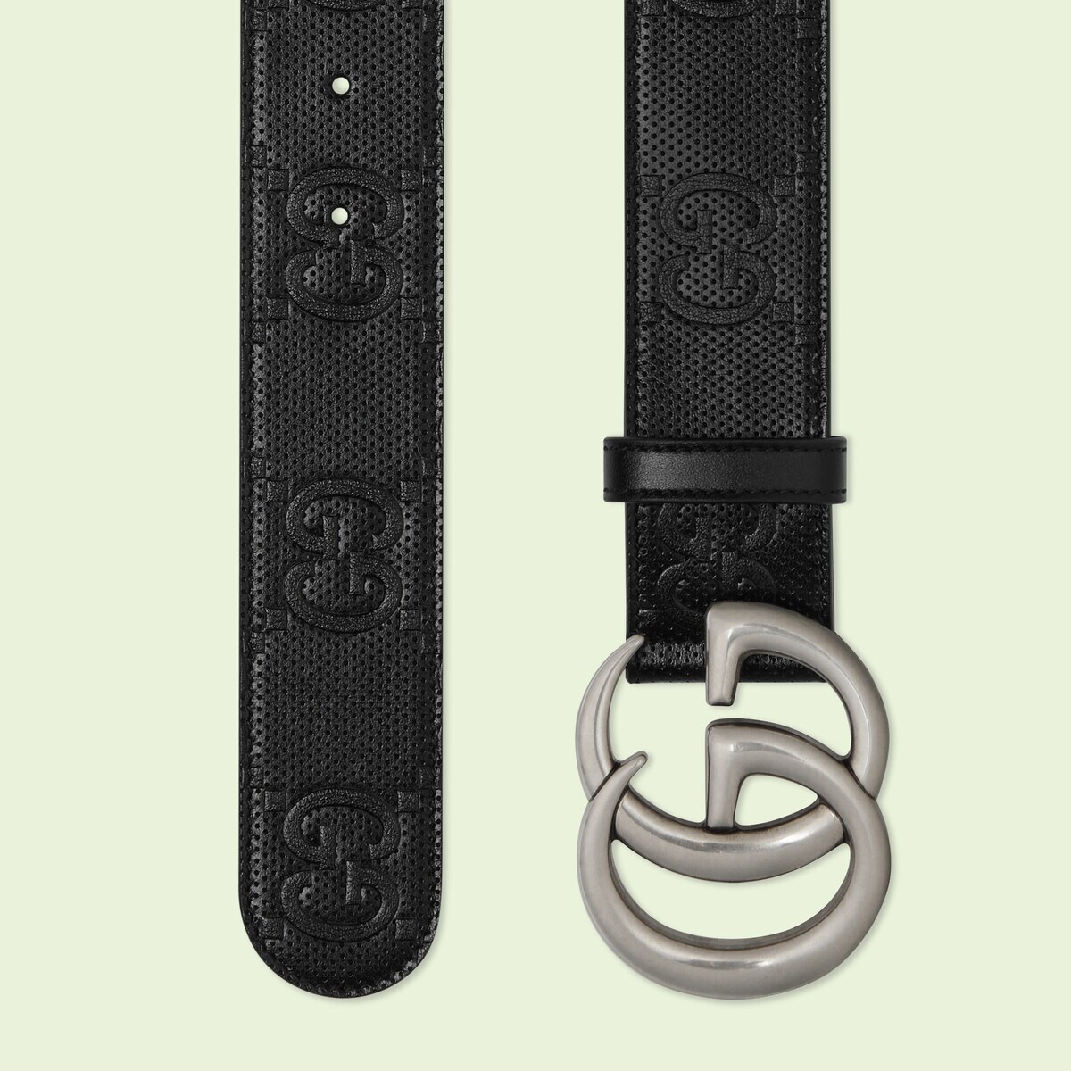 GUCCI GG Marmont embossed leather belt | REVERSIBLE