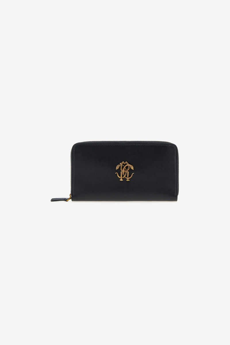 Wallet with Monogram RC and zip 1