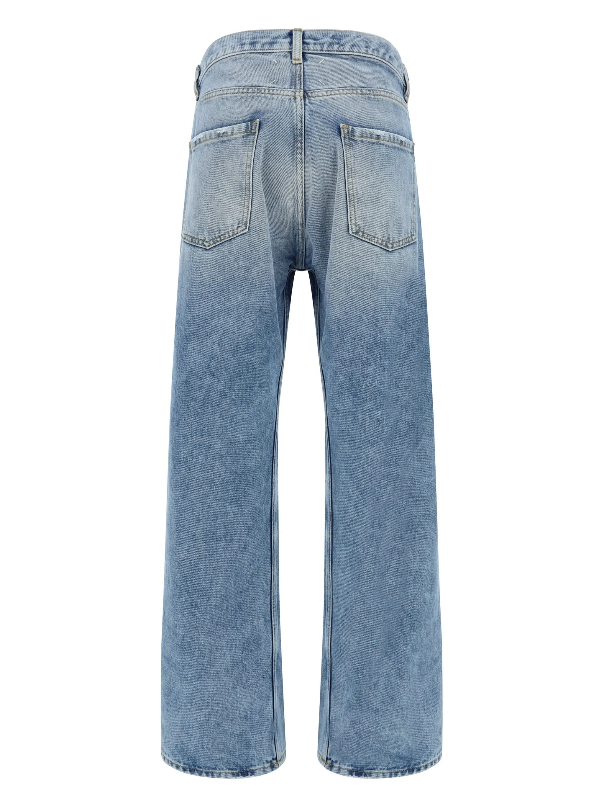 Maison Margiela Contrast-pocket Straight-leg Jeans - 5
